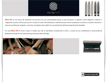 Tablet Screenshot of microvip.com.ar
